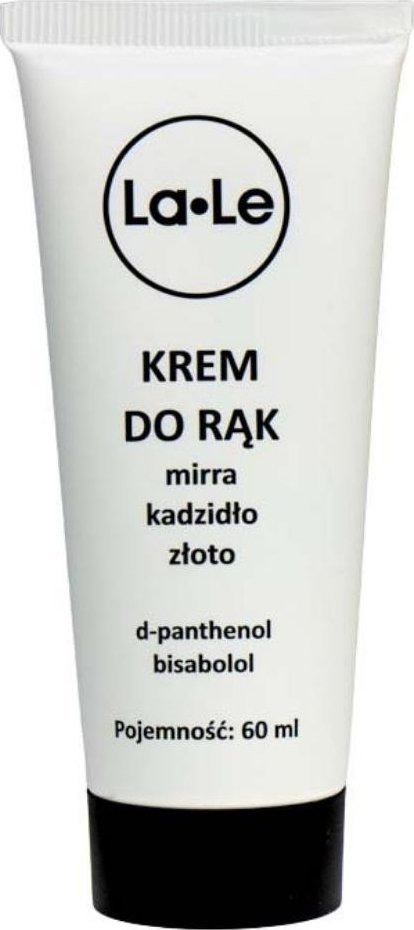 La-le La-Le, Krem do rąk - mirra, kadzidło, złoto, 60 ml
