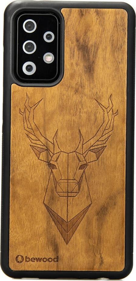 BeWood Drewniane Etui Samsung Galaxy A52/A52s 5G JELEŃ IMBUIA