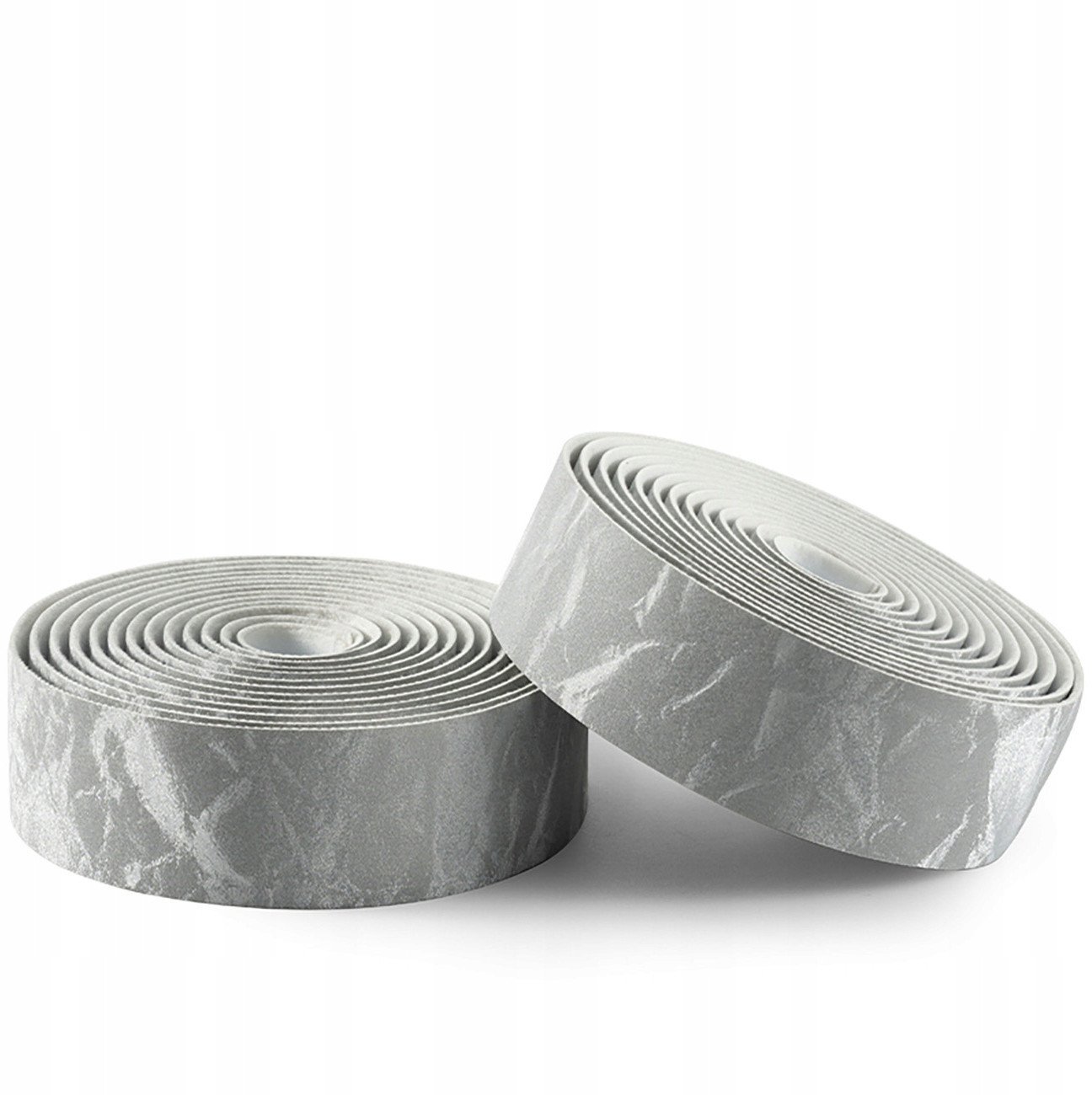 Owijka Rockbros na kierownicę z PU wzór "Velour" - szara