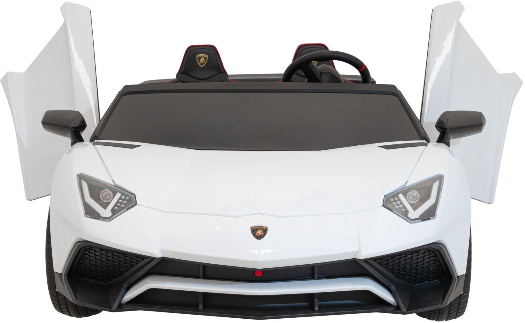 Auto Lamborghini Aventador SV na akumulator dla 2 dzieci Biały