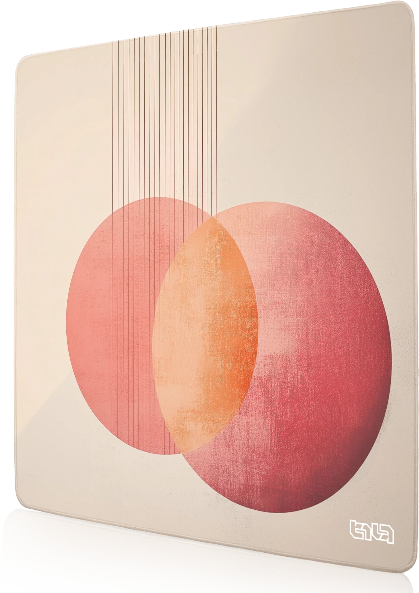 PODKŁADKA POD MYSZ MYSZKĘ Różowe Sfery 50x50 TILT Dla gracza Wytrzymała