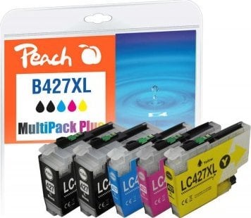 Peach Peach Patrone Brother LC-427XL MultiPack Plus kompatibel