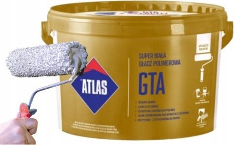 ATLAS Gładź polimerowa GTA super biała 25 kg