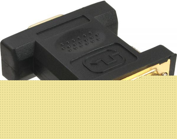 Adapter AV InLine DVI-A - D-Sub (VGA) czarny (17780P)