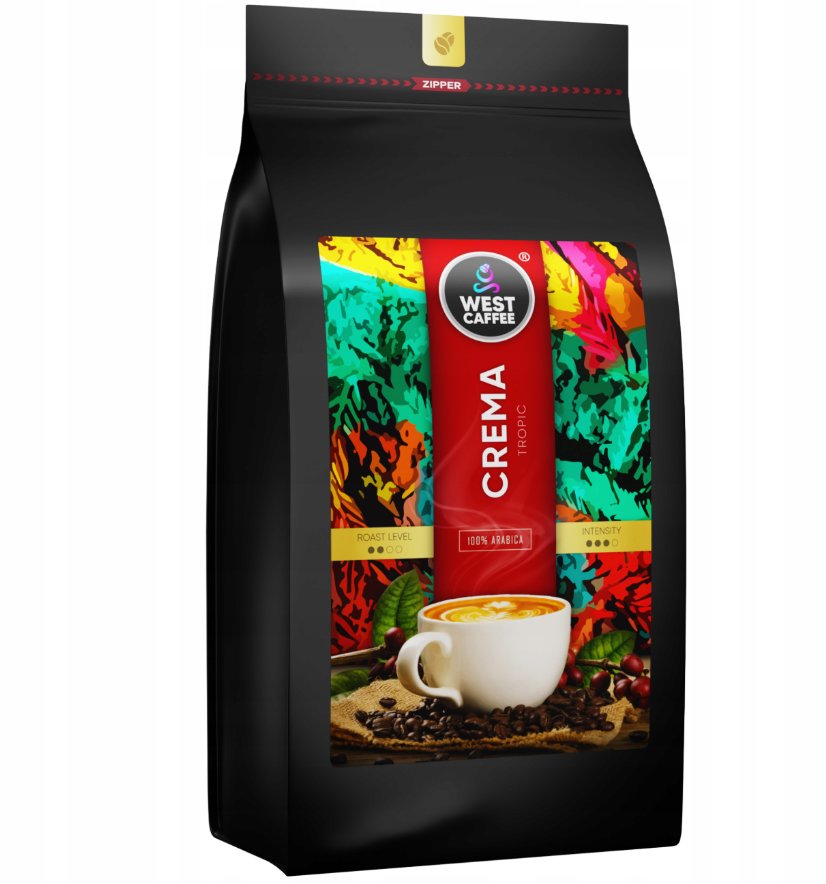 Kawa ziarnista Crema Czarna