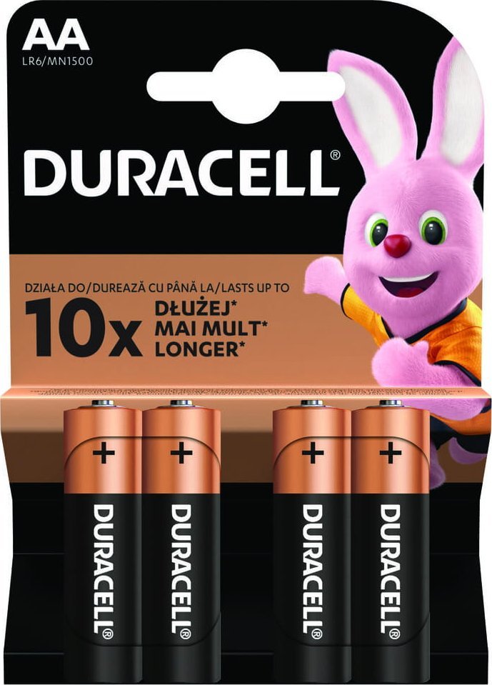 Duracell Duralock Basic Bateria Alkaliczna AA LR6