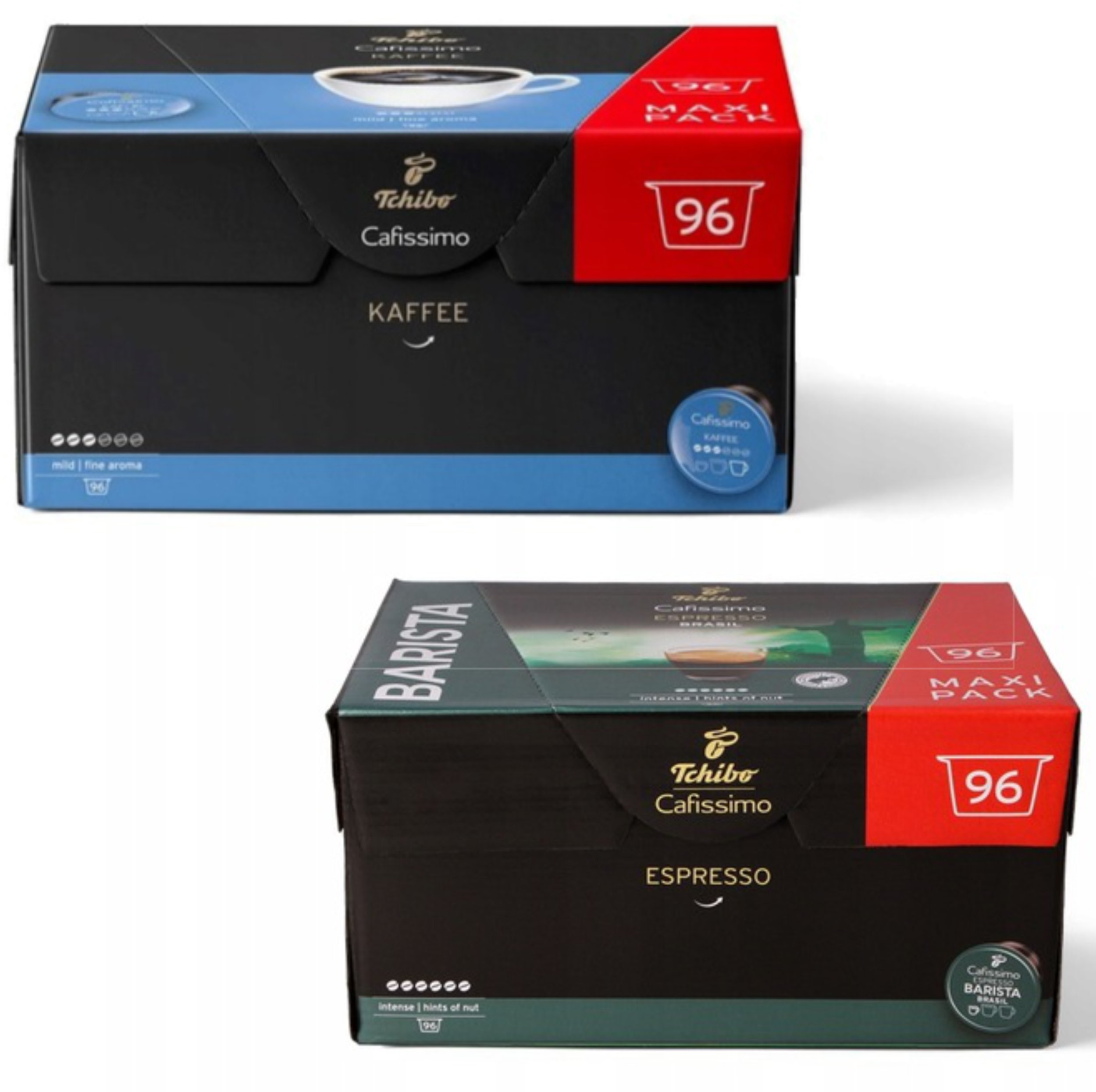 Tchibo Cafissimo Fine Aroma 96 Kapsułek Kawa Arabika/ Brazylijska