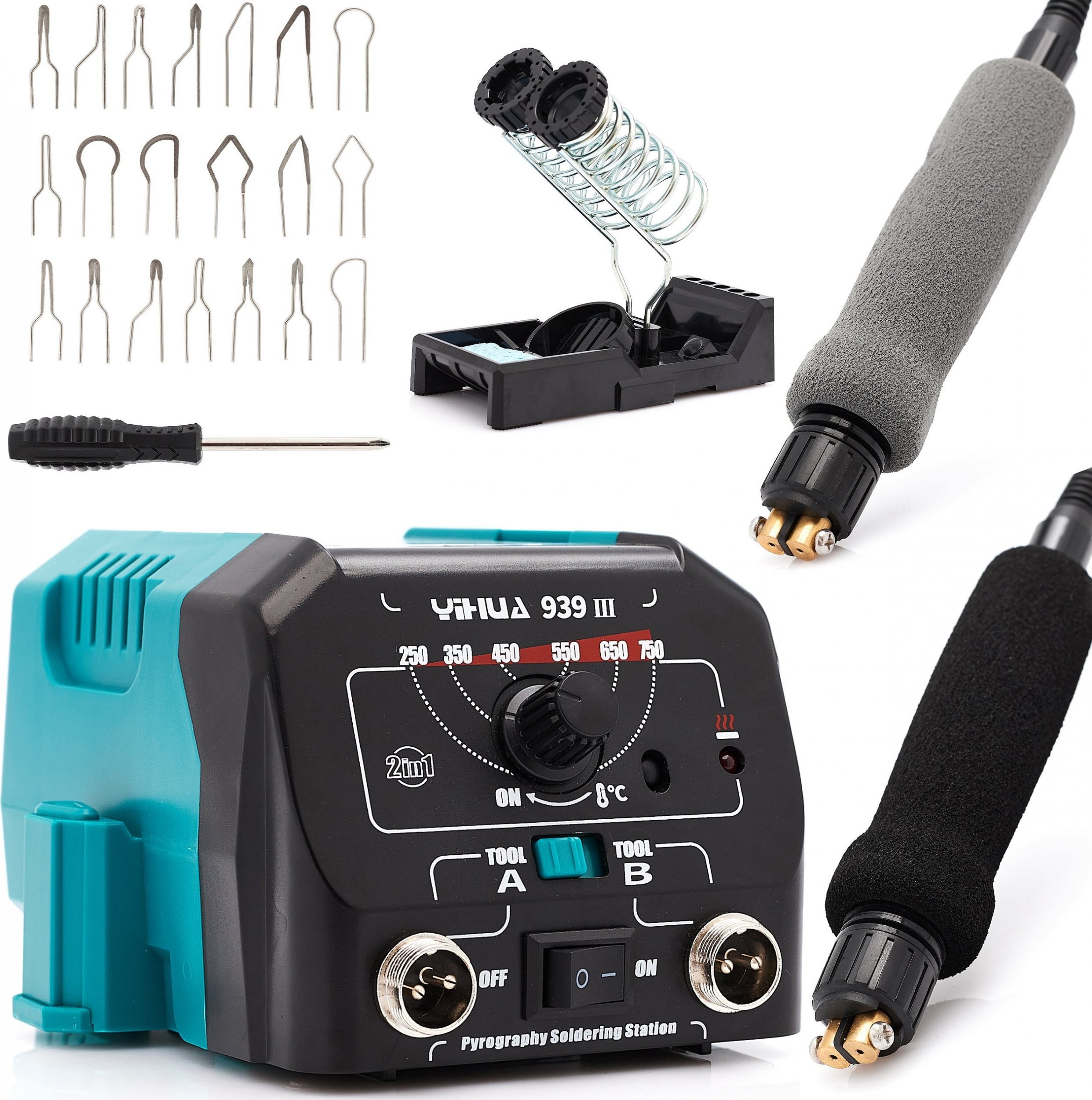 Techrebal Wypalarka do drewna i skóry PIROGRAF YIHUA 939-III