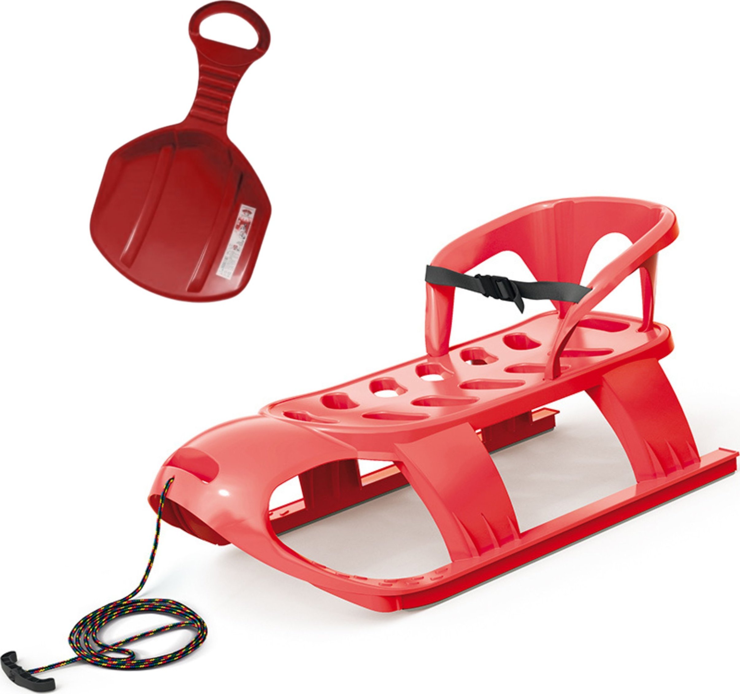 Prosperplast Sanki z oparciem BEZZY SEAT + Ślizg Jabłuszko