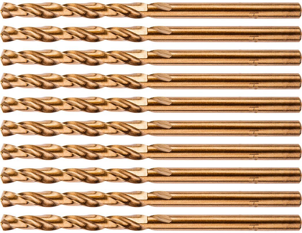 Wiertła do metalu HSS-Co 3.5 mm, 10 szt.