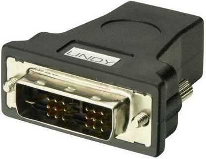 Adapter AV Lindy HDMI - DVI-D czarny (41228)