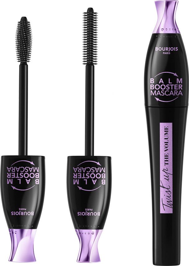 Bourjois BOURJOIS_Mascara Twist Up The Volume Balm Booster Mascara tusz do rzęs Black Balm 8ml