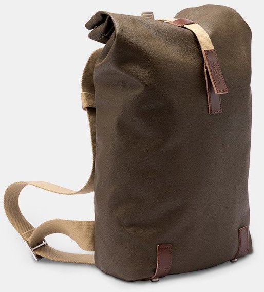 Plecak BROOKS PICKWICK COTTON CANVAS, Moss, Pojemność 12L, Wodoodporna bawełna (NEW 2025)