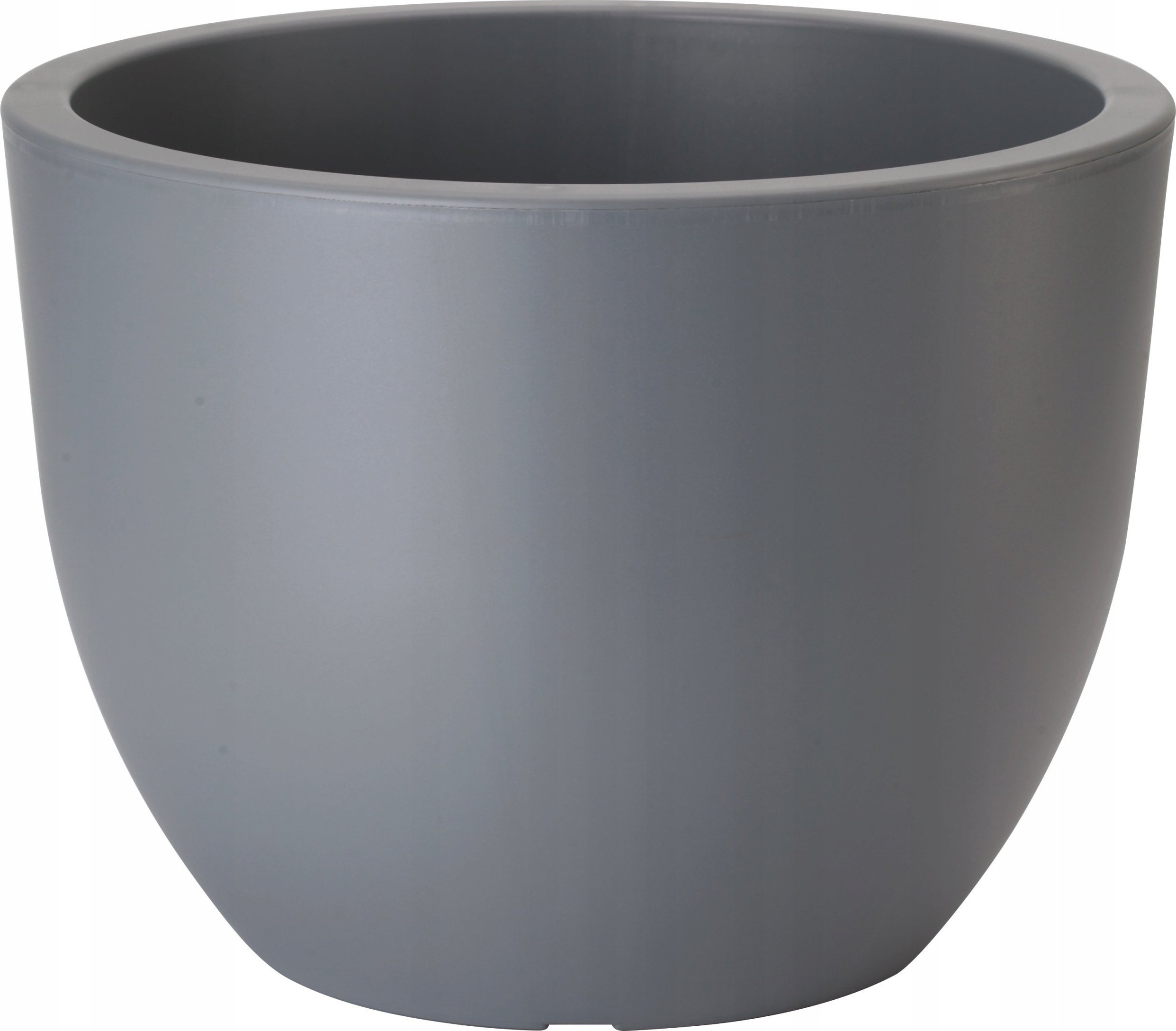 Form-Plastic Doniczka okrągła Muna 2731-014, Kolor Antracyt, Form-Plastik, Wymiary 34.50x26 cm