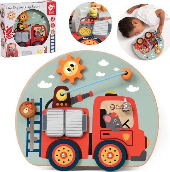 Classic World Tablica Manipulacyjna Wielofunkcyjna 6w1 Straż