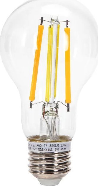 Aigostar Inteligentna żarówka Bluetooth Mesh A60 E27 6W CCT 2 szt. Inteligentna żarówka Bluetooth Mesh A60 E27 6W CCT 2 szt.