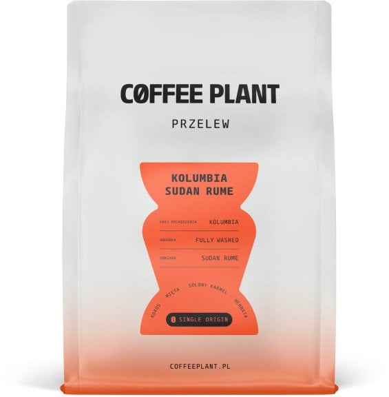 Kawa ziarnista COFFEE PLANT Kolumbia Sudan Rume 250g