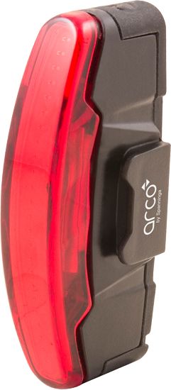 SPANNINGA Lampka tylna Arco XB 30 lumenów usb czarna (NEW)