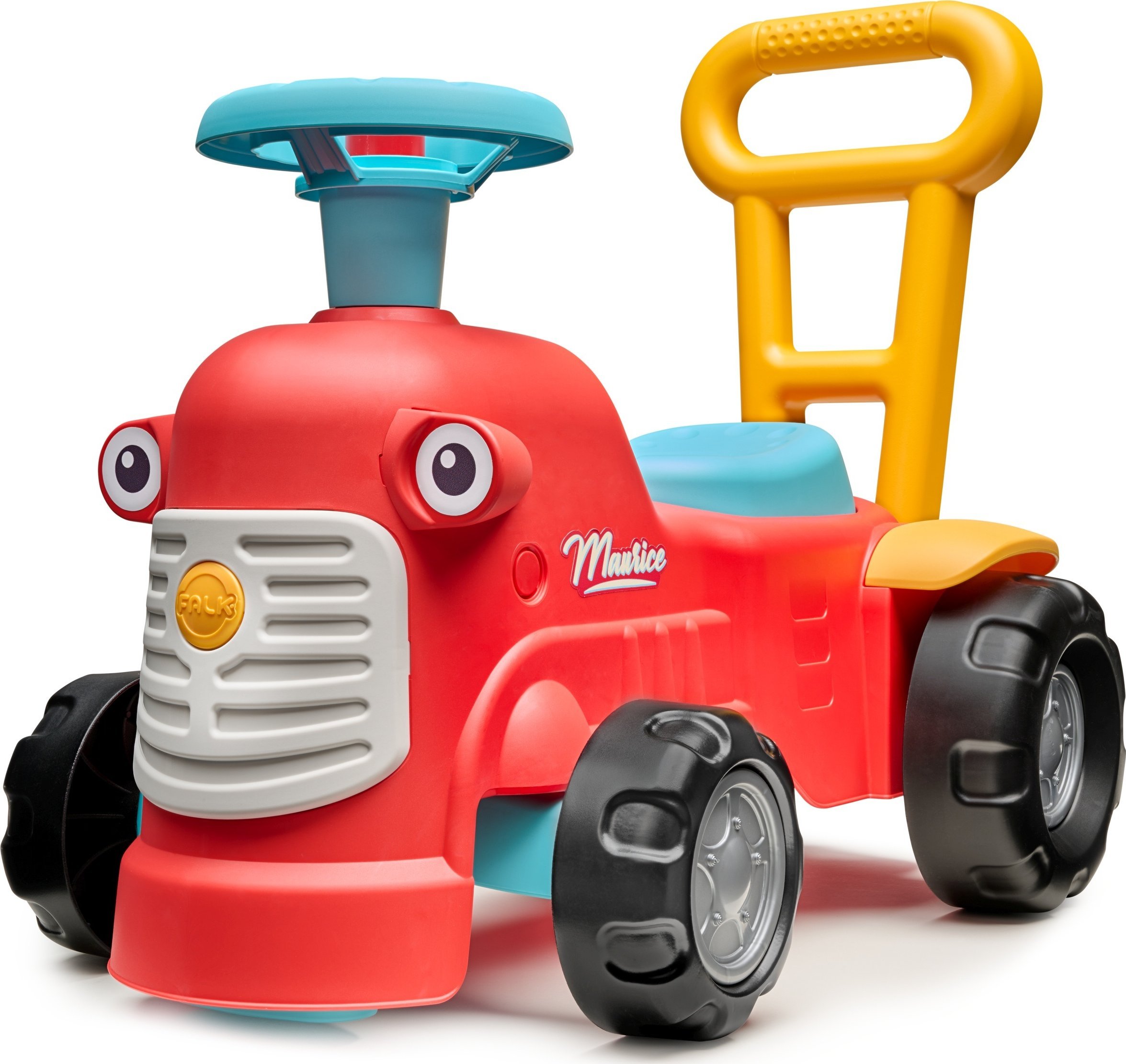 Falk Traktorek Jeździk Pchacz Odpychacz Schowek od 1 roku