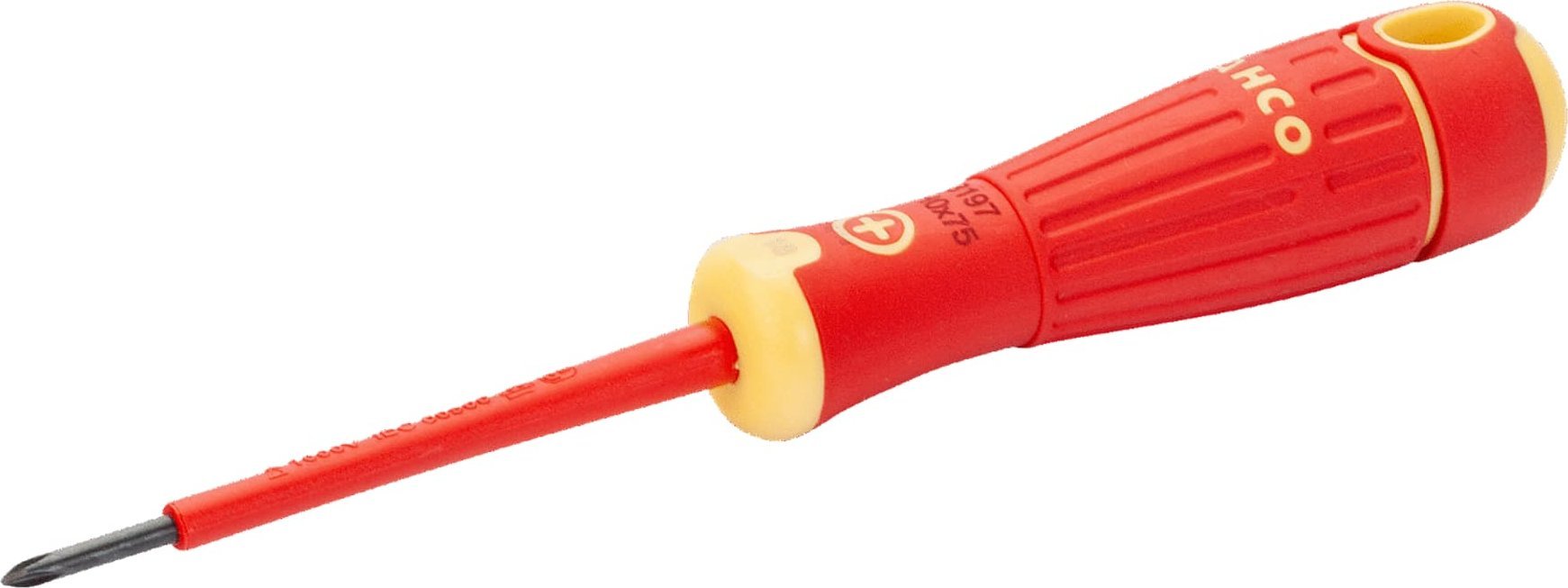 Bahco Wkrętak izolowany PH1x80 mm SB BAHCO