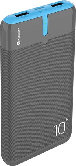 Powerbank Tracer Power bank TRACER EnerGo 10000mAh gray/blue