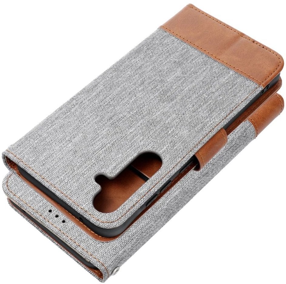 Kabura JEANS Book do XIAOMI Redmi Note 14 PRO 4G szary