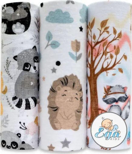 EgaKids EGAKIDS swaddler, 0m+, 60/80, 3 pcs., mix, 1822