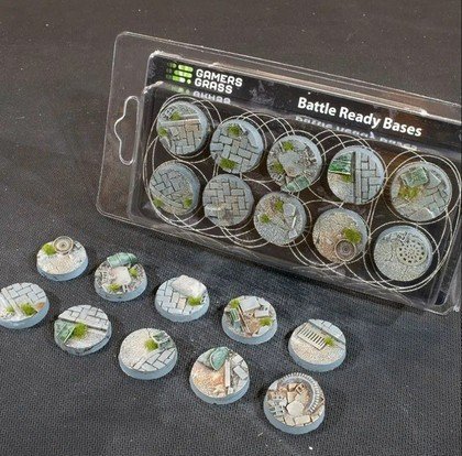 Gamers Grass Gamers Grass: Bases Round - Urban Warfare 25mm (10 szt.)