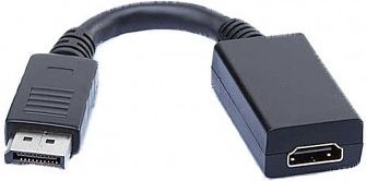 Adapter AV Art DisplayPort - HDMI czarny (AL-OEM-84)