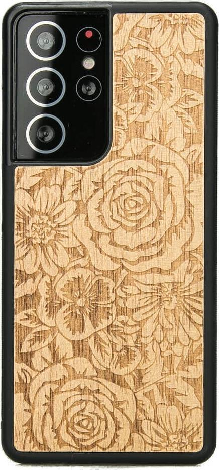 BeWood Drewniane Etui Samsung Galaxy S21 Ultra RÓŻE ANIEGRE