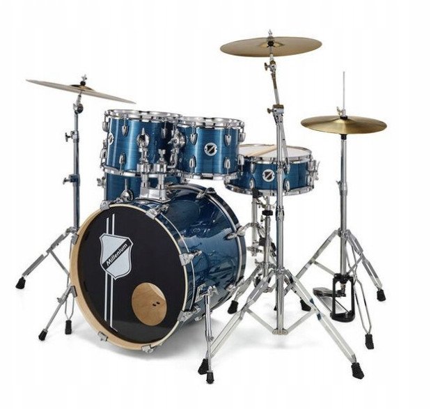 Millenium MX420 Studio Set Zestaw perkusyjny akustyczny niebieski