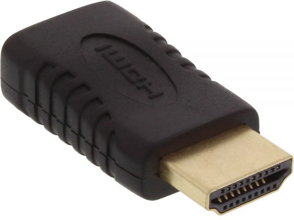 Adapter AV InLine HDMI - HDMI czarny (17691G)