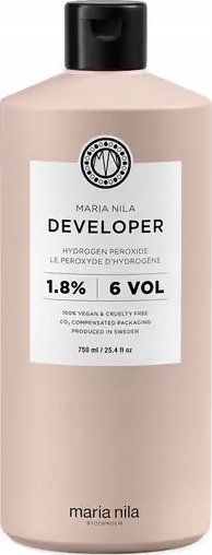 Maria Nila Maria Nila, Developer, Hair Oxidant Lotion, 1.8%, 6 vol, 750 ml For Women