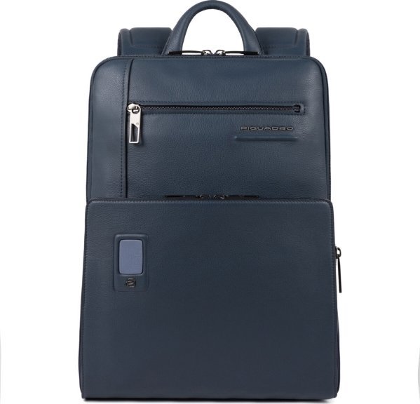 Piquadro Piquadro, Urban, Leather, Backpack, Blue, With Ipad Compartment, CA5102AO - BLU, For Men For Men