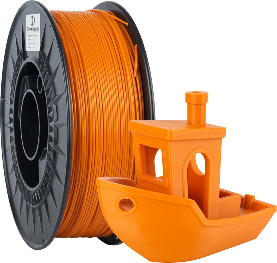 3DPower Filament 3DPower Hyper PLA 1.75mm Papaya Orange 1kg