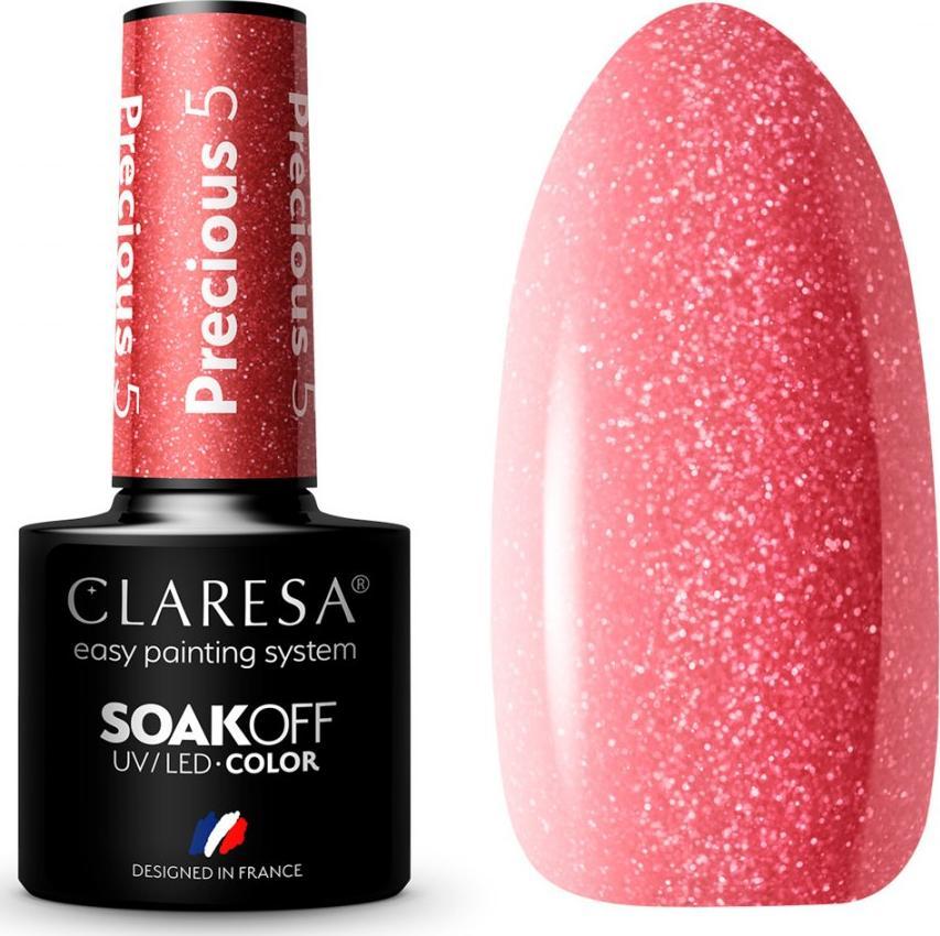 Claresa CLARESA Lakier hybrydowy Precious PS5 5 ml