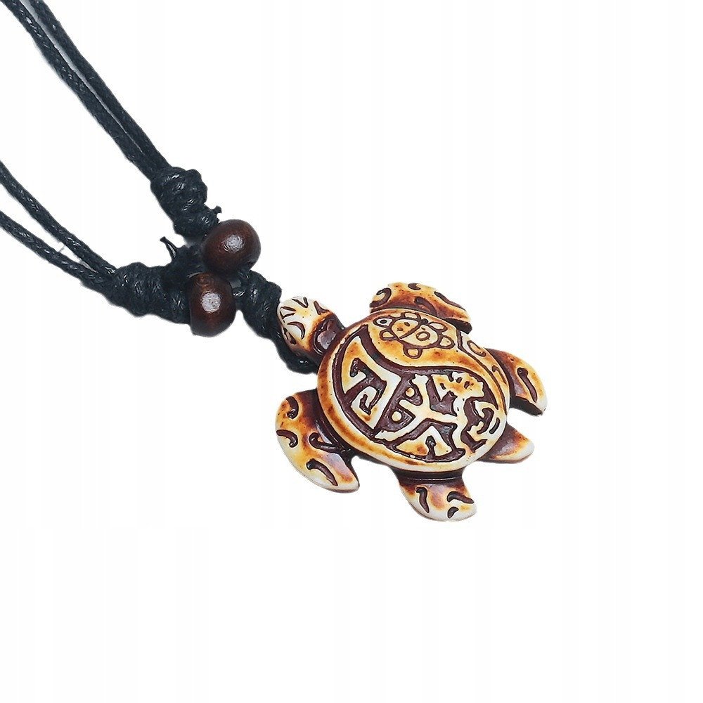 NASZYJNIK Żółw MORSKI ZAWIESZKA Surferska KITE Windsurfing Rzemyk Żółwik Cb