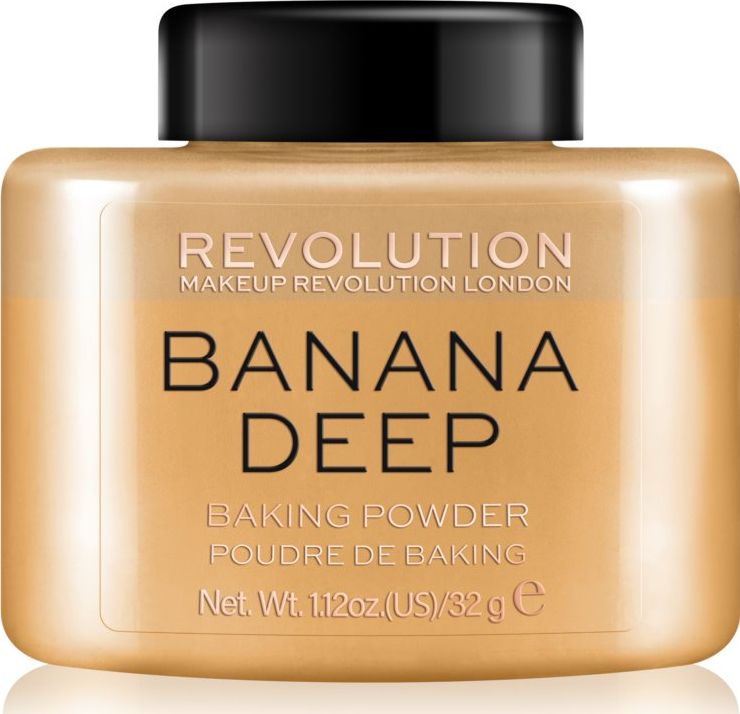 Makeup Revolution Loose Baking Powder Banana (Deep)