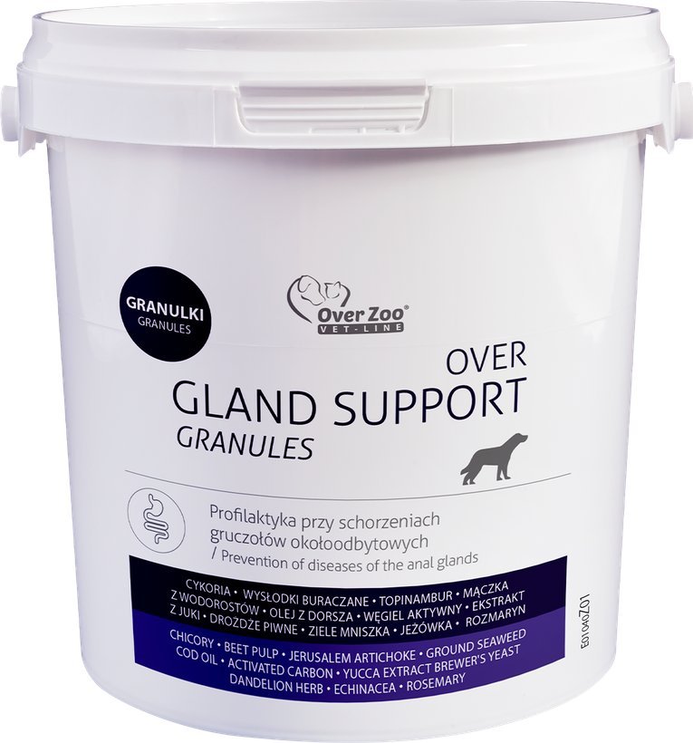 Over Zoo OVER Zoo Gland Support granules - na gruczoły około odbytowe - 600g