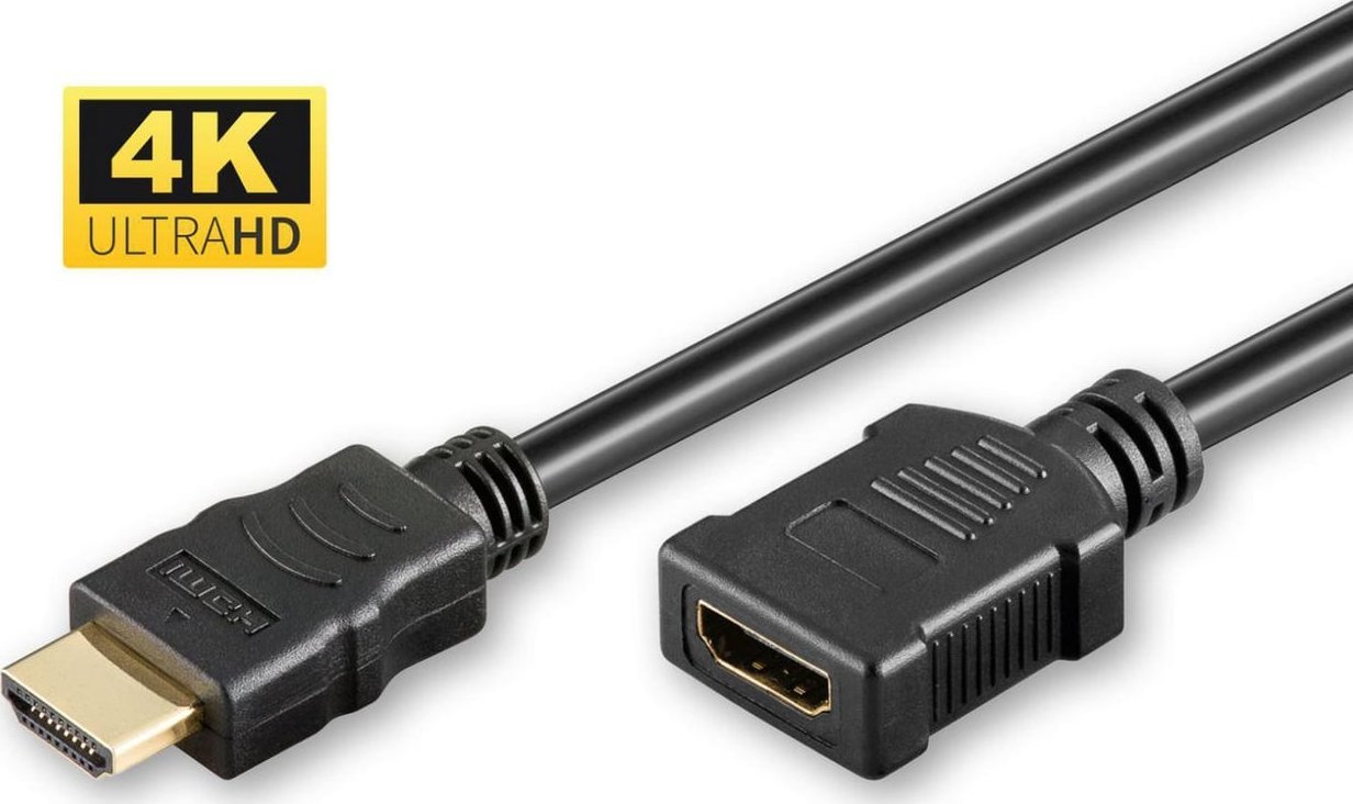 Kabel MicroConnect HDM19195FV1.4 kabel HDMI 5 m HDMI Typu A (Standard) Czarny