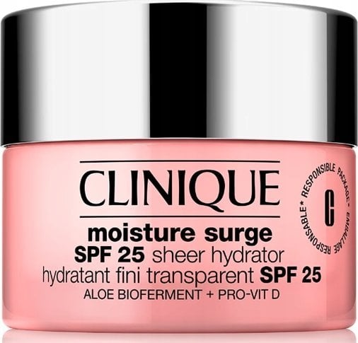 Clinique Moisture Surge SPF25 Sheer Hydrator nawilżający krem do twarzy 30ml