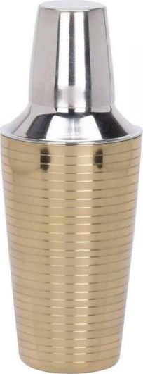 Dekoracja domu Shaker złoty ze stali nierdzewnej