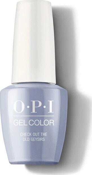 OPI Opi, Gel Color, Semi-Permanent Nail Polish, Check Out The Old Geysirs, 15 ml For Women