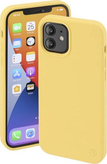 Hama MagCase Finest Sense PRO FUTERAŁ GSM DLA IPHONE 12/12 PRO, ŻÓŁTY