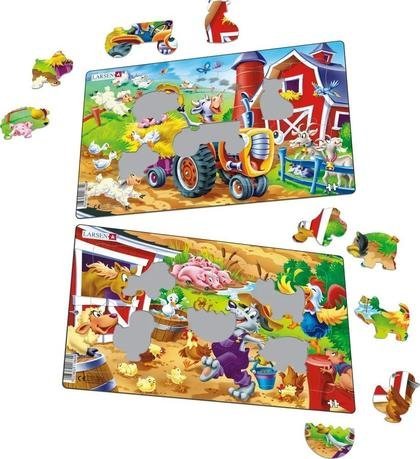 Larsen Układanka podwórko Midi