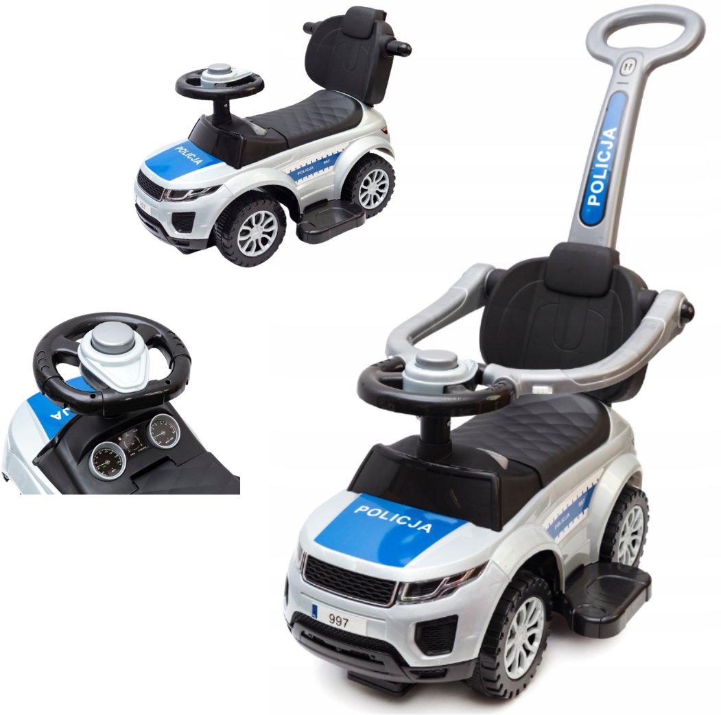 POLICJA jeździk odpychacz chodzik auto dla dziecka