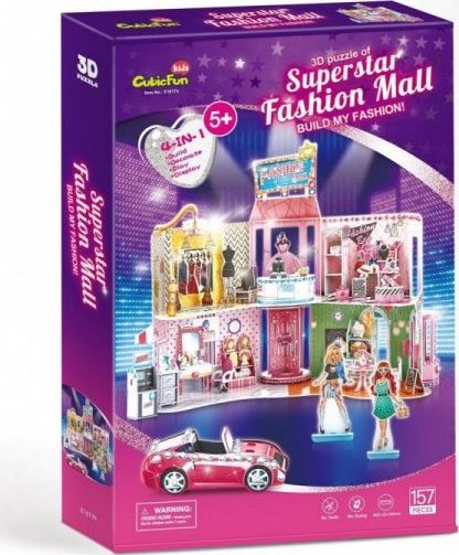 PUZZLE 3D SUPER STAR FASHION MALL - E1617H