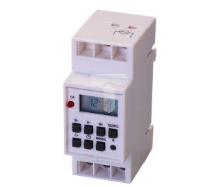 ELS Elektrotechnika Programator czasowy elektroniczny 16A 7-dniowy