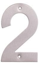 HOUSE NUMBER STAINLESS STEEL SS-2 145MM