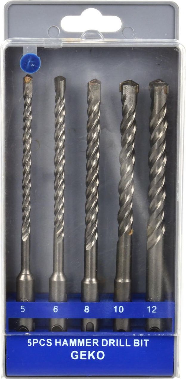Wiertło Geko SDS+ 10 5 6 8mm 5szt.